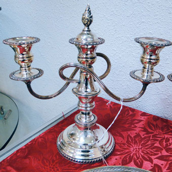 Silver Candelabra